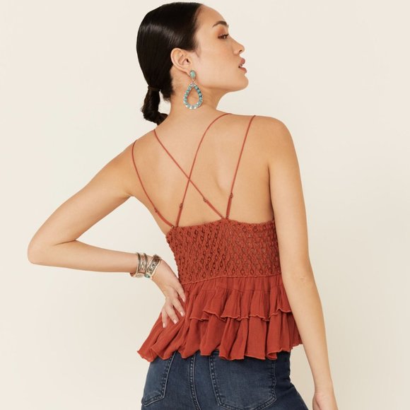 Free People Adella Cami in Winding Roads (Size S) - Picture 2 of 12